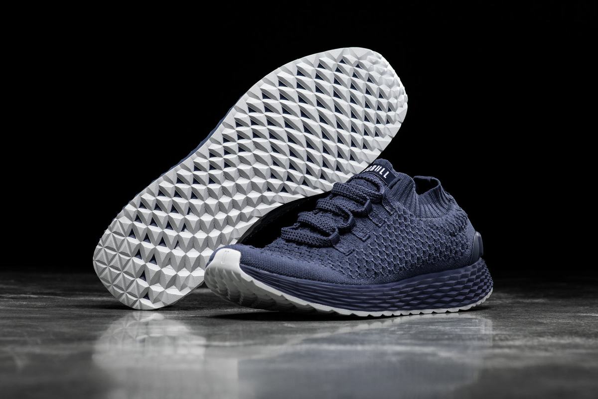 Nobull Knit Runner Löparskor Herr Marinblå | FM7643915