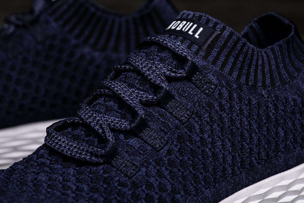 Nobull Knit Runner Löparskor Herr Marinblå | TK0592364