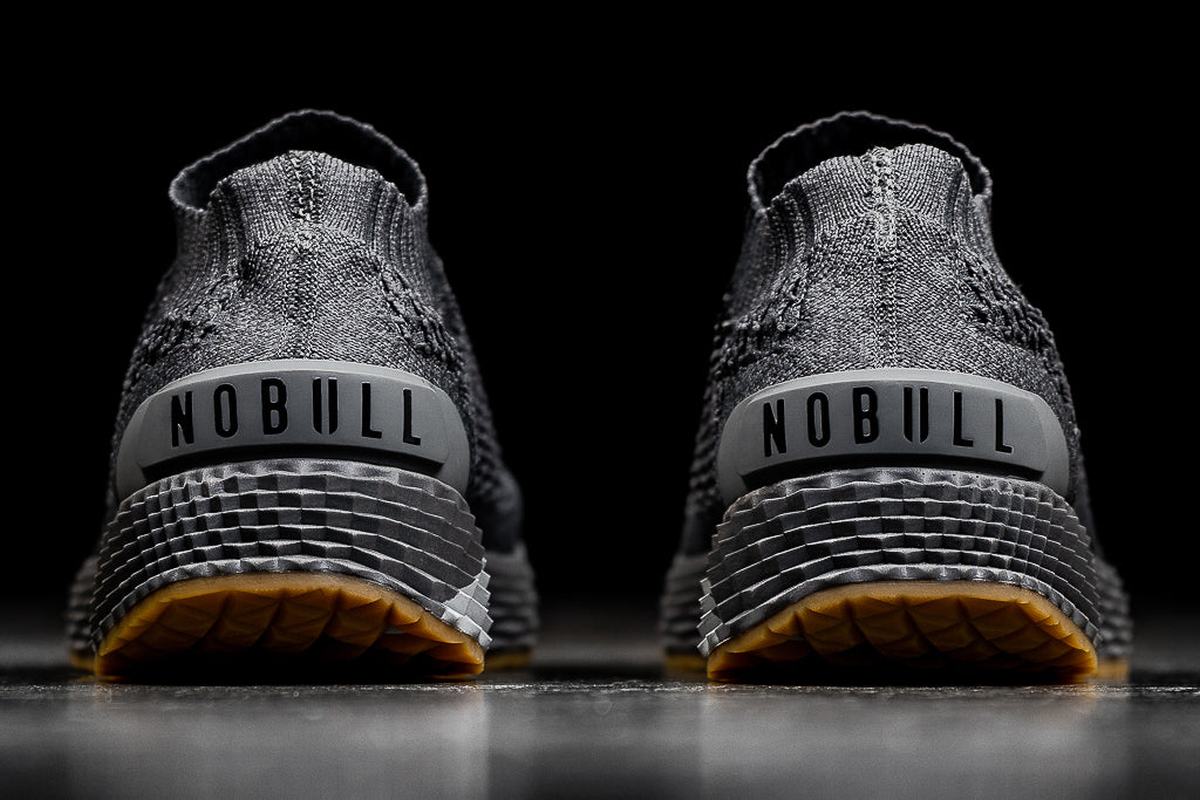 Nobull Knit Runner Löparskor Herr Mörkgrå | HJ0283491