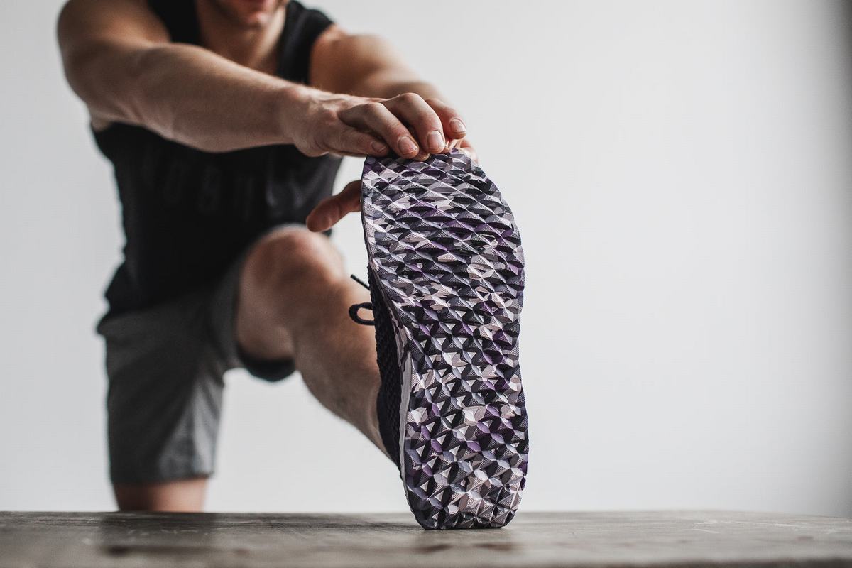 Nobull Knit Runner Löparskor Herr Mörklila | IP1924360