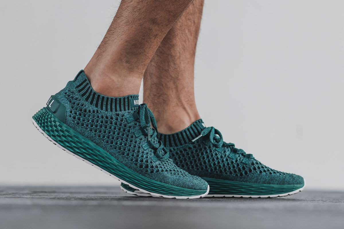 Nobull Knit Runner Löparskor Herr Mörkturkos | MA0938614