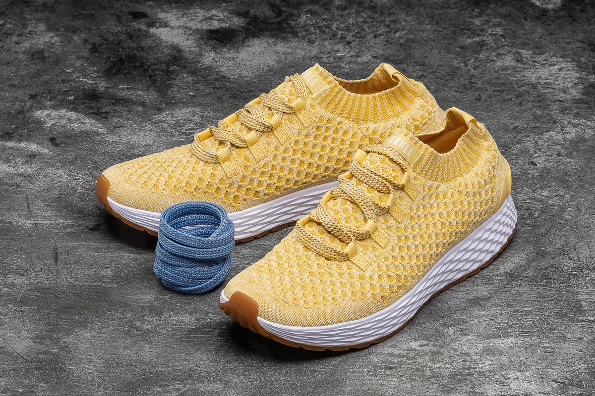 Nobull Knit Runner Löparskor Herr Orange | NM2045198