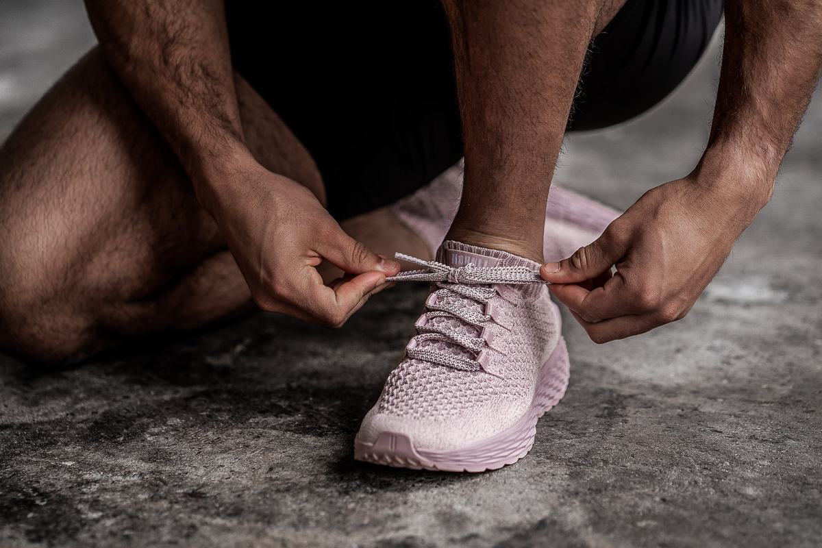 Nobull Knit Runner Löparskor Herr Rosa | BF7941836