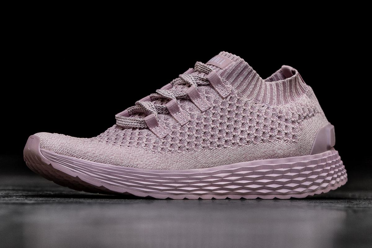 Nobull Knit Runner Löparskor Herr Rosa | BF7941836