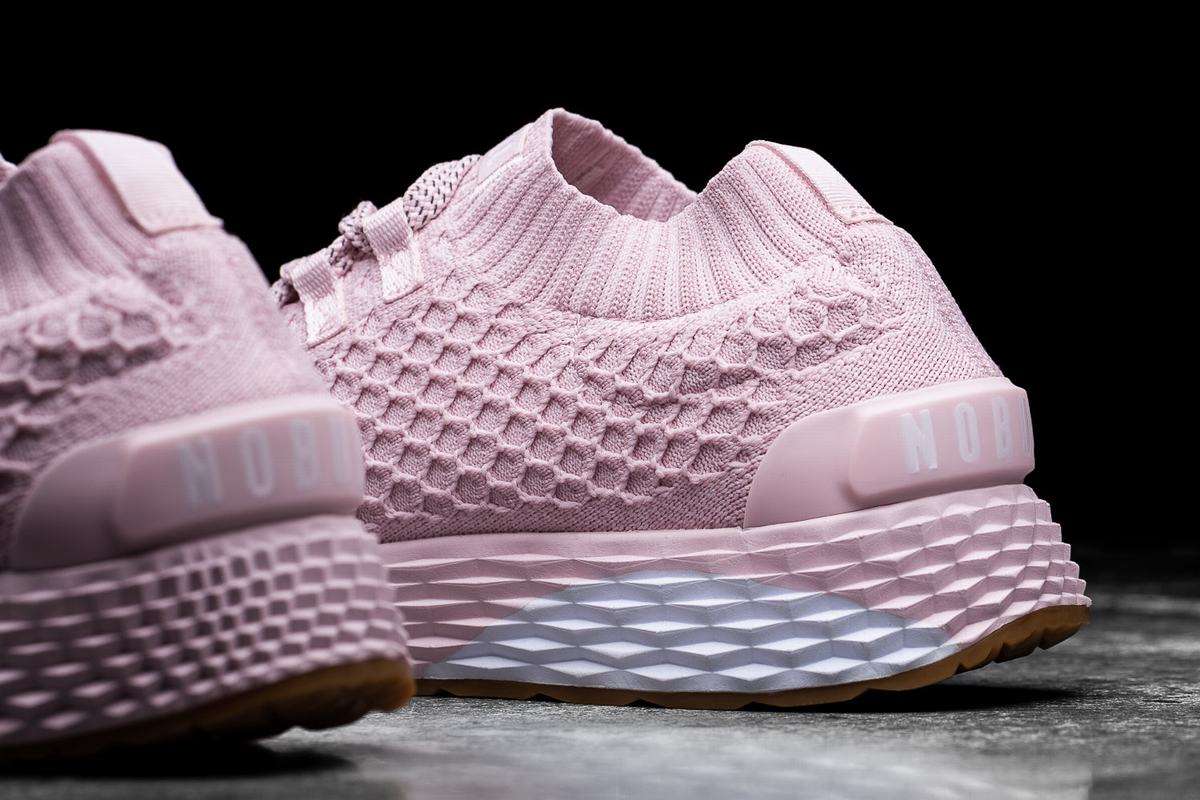 Nobull Knit Runner Löparskor Herr Rosa | MW5619328