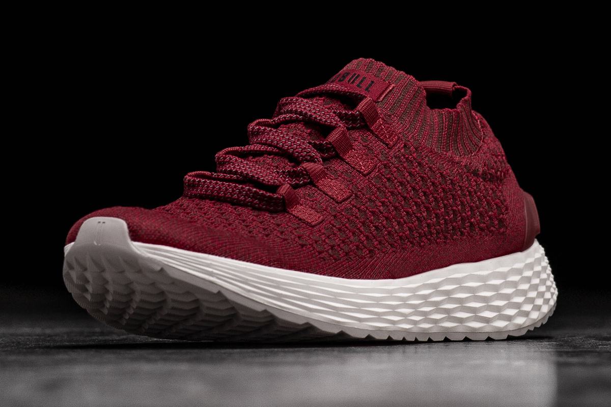 Nobull Knit Runner Löparskor Herr Röda | AM5687043