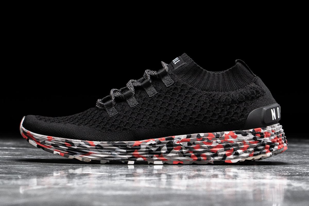 Nobull Knit Runner Löparskor Herr Svarta | VQ0685934