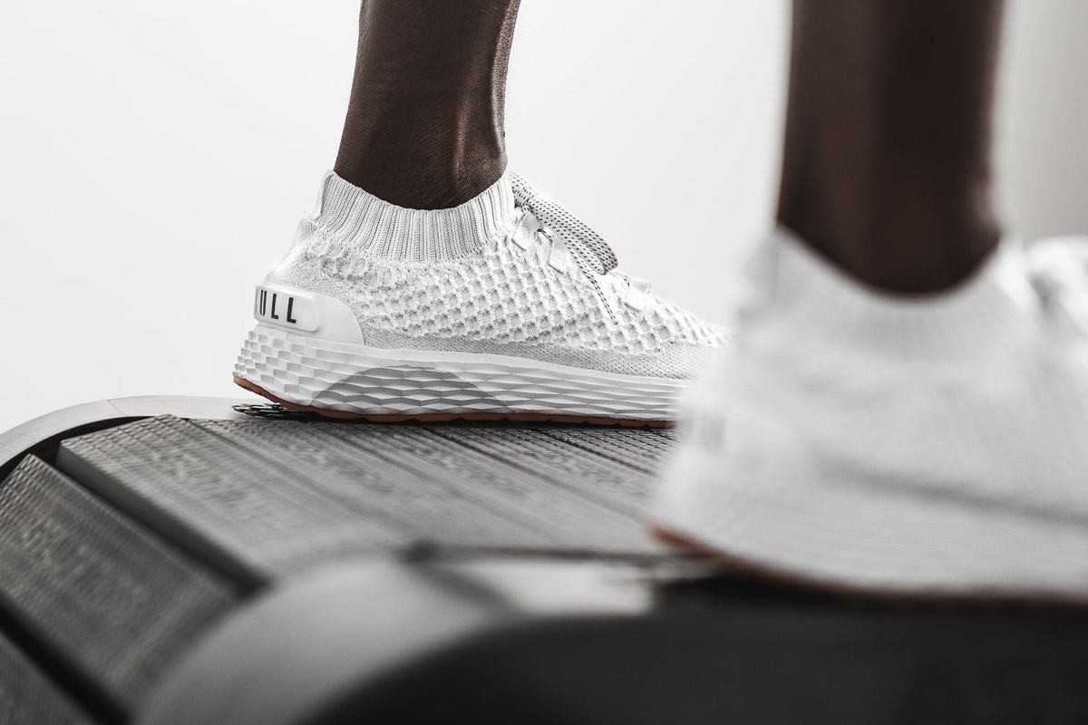 Nobull Knit Runner Löparskor Herr Vita | TR9426581