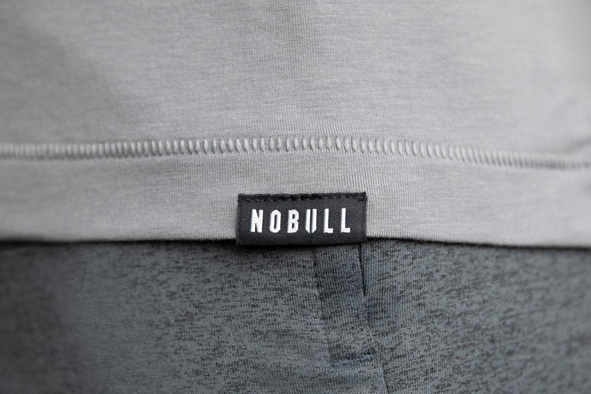 Nobull Lightweight Henley T-Shirt Herr Mörkgrå | TK0986312