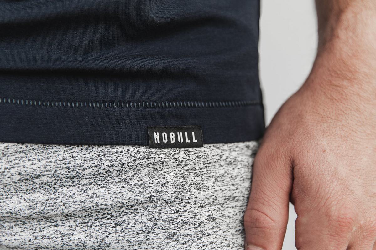 Nobull Lightweight T-Shirt Herr Marinblå | GN8325041