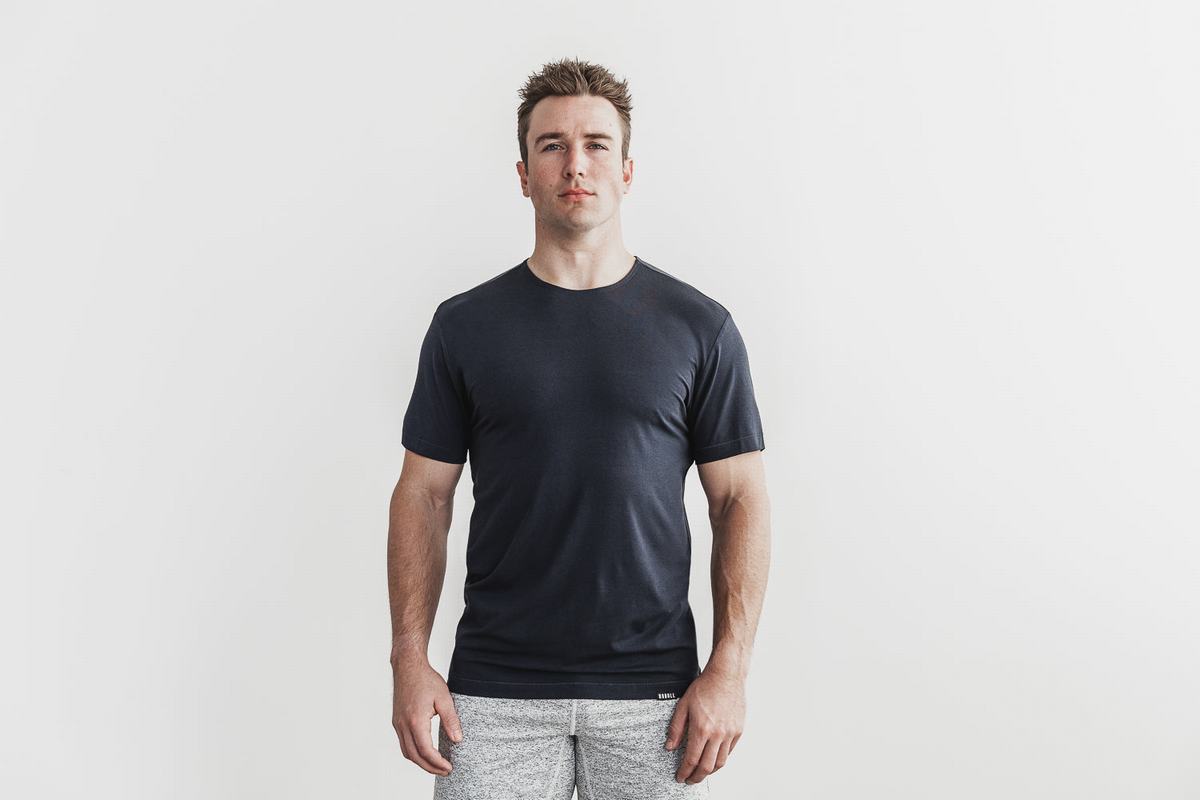 Nobull Lightweight T-Shirt Herr Marinblå | GN8325041