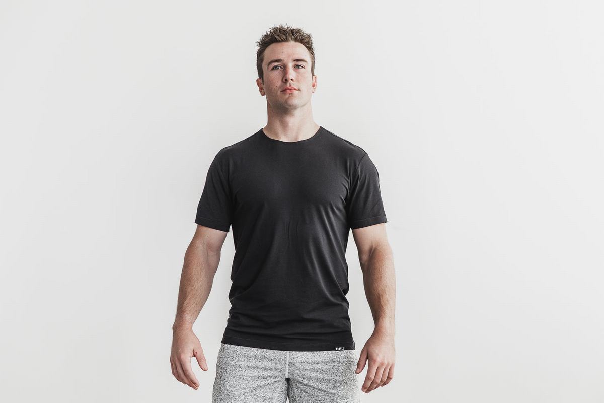 Nobull Lightweight T-Shirt Herr Svarta | KI3496702