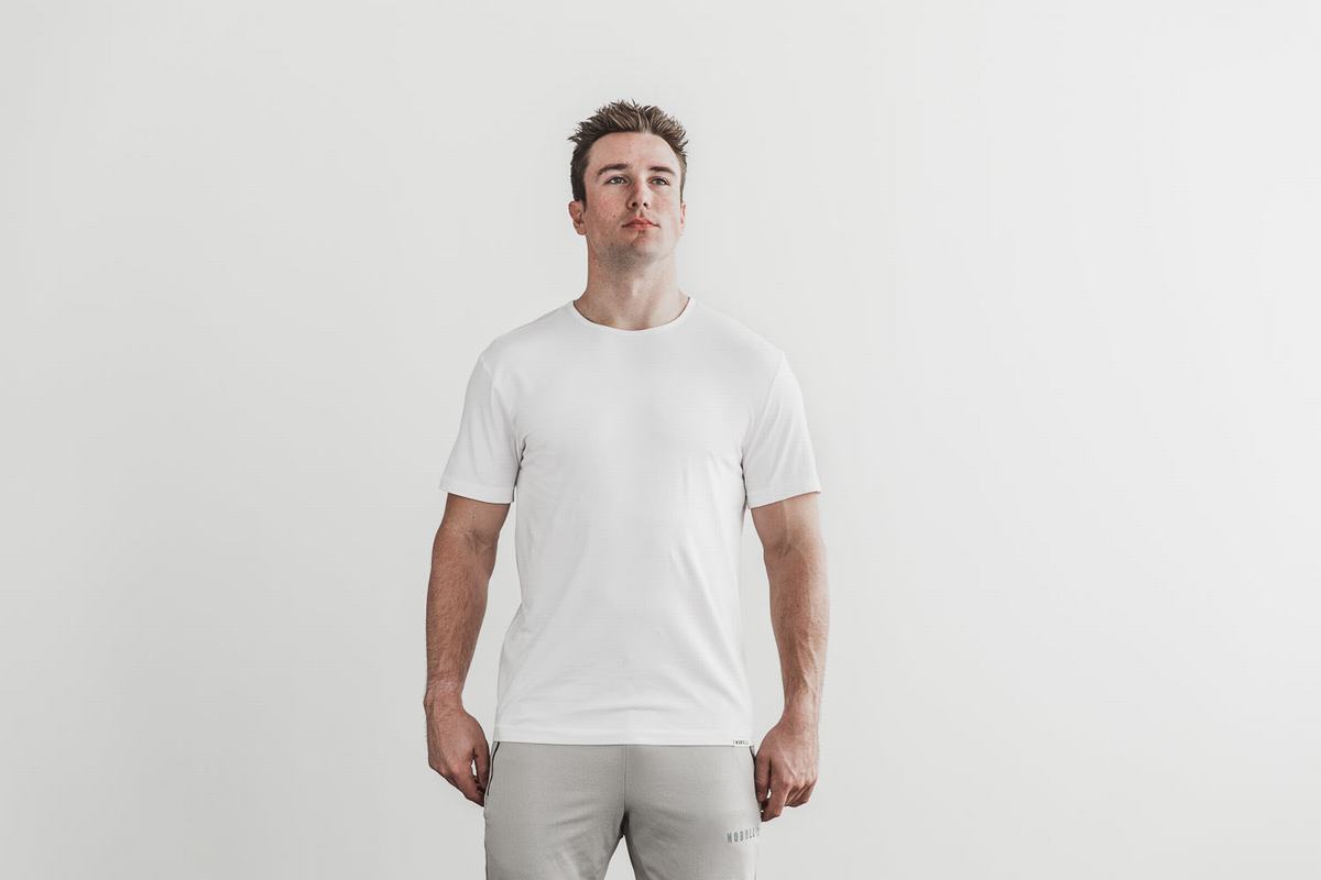 Nobull Lightweight T-Shirt Herr Vita | FD9705184