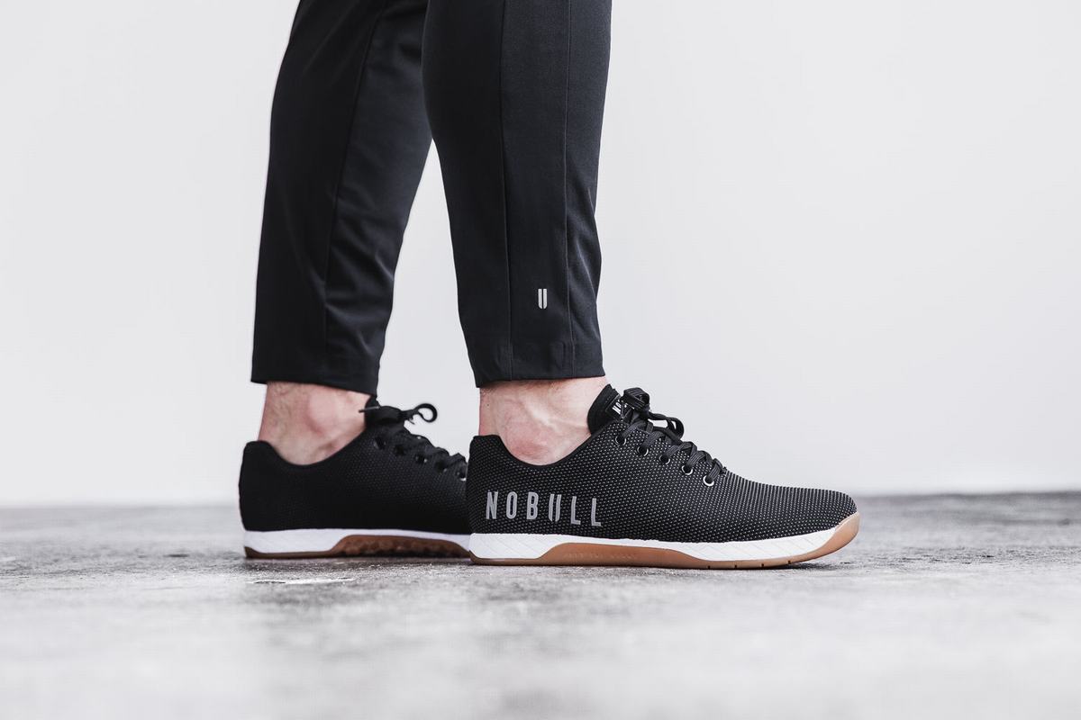 Nobull Lightweight Woven Mjukisbyxor Herr Svarta | XF3260851