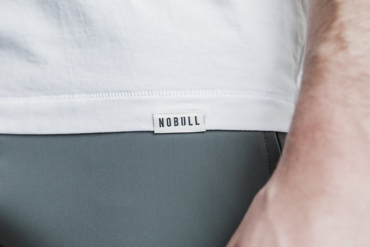 Nobull Lightweight Ärmlös T-Shirt Herr Vita | AK5798136