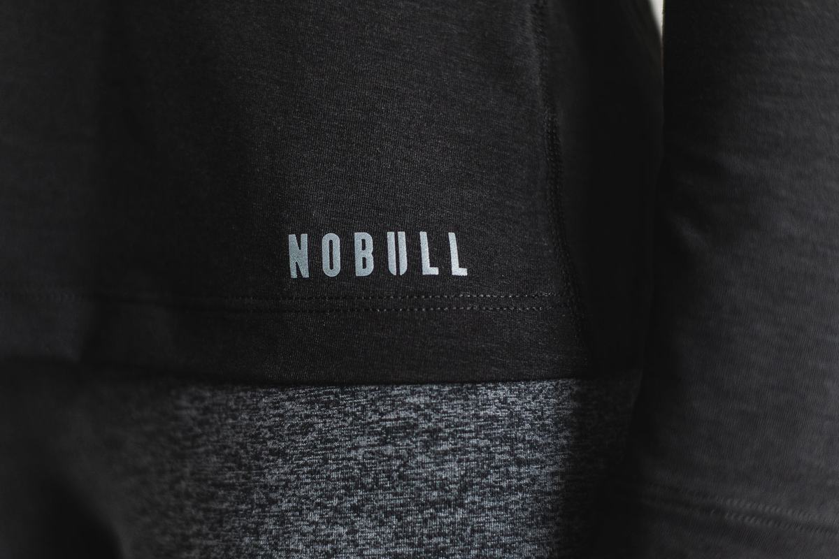 Nobull Långärmad T-Shirt Dam Svarta | EB5162437