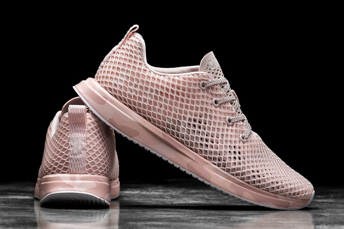 Nobull Mesh Runner Löparskor Dam Rosa Camo | PO2917805