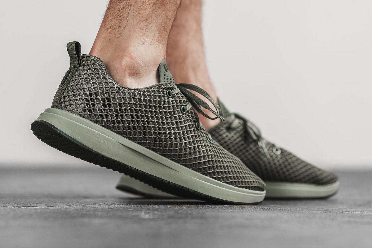 Nobull Mesh Runner Löparskor Herr Mörkolivgröna | DA5713984