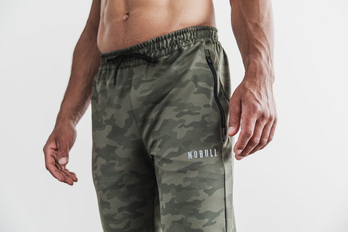 Nobull Mjukisbyxor Herr Gröna Camo | GH1286954