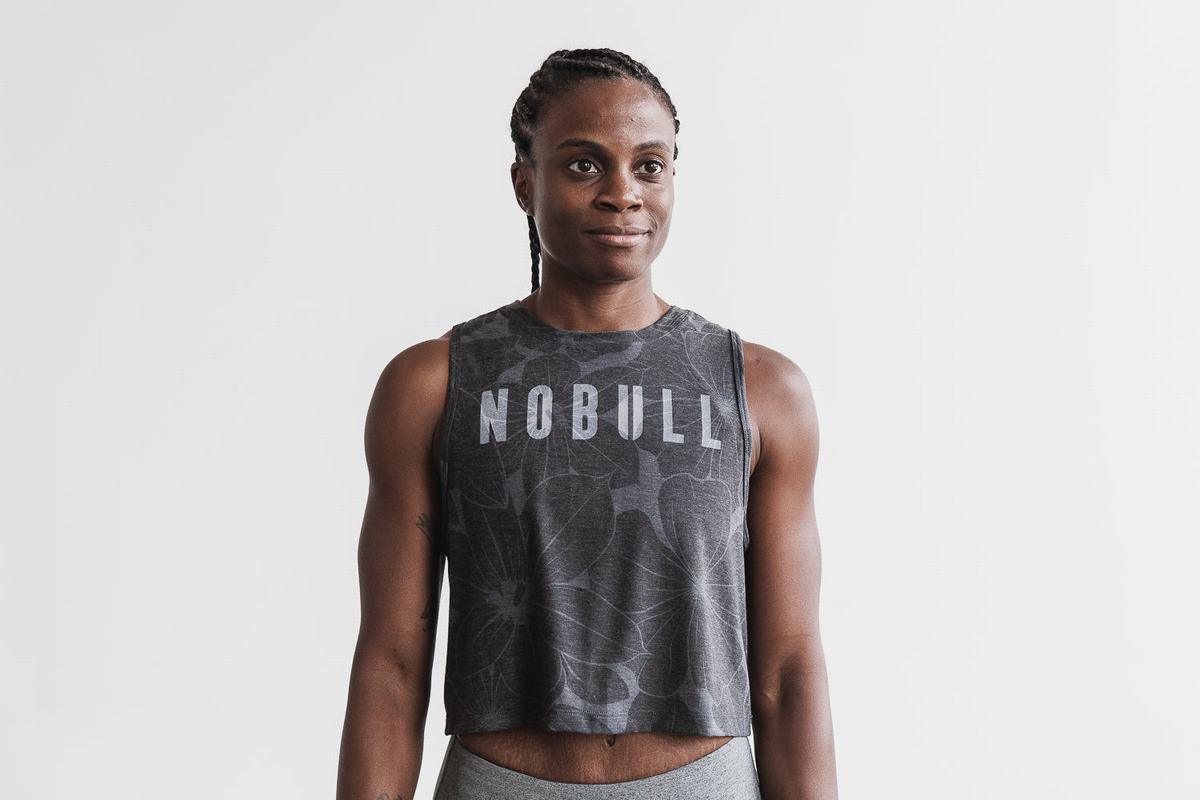 Nobull Muscle Tank Linne Dam Grå | ZR2579316