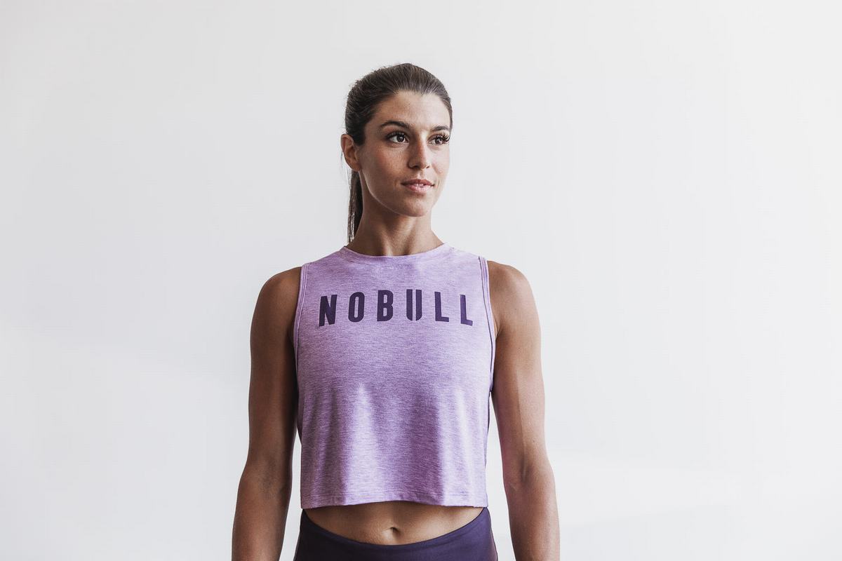 Nobull Muscle Tank Linne Dam Lila | MR0365724