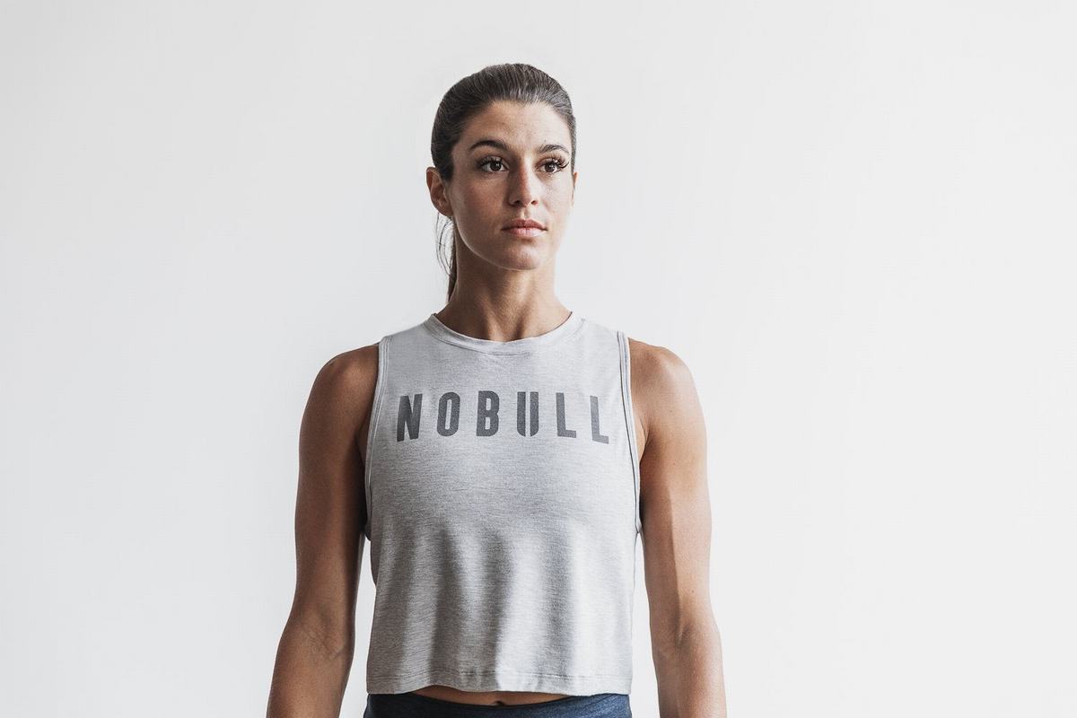 Nobull Muscle Tank Linne Dam Ljusgrå | SH6173052