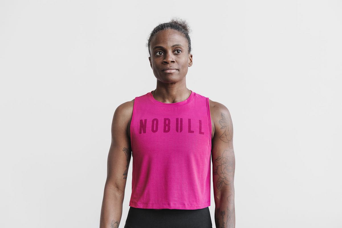 Nobull Muscle Tank Linne Dam Rosa | BP8459732