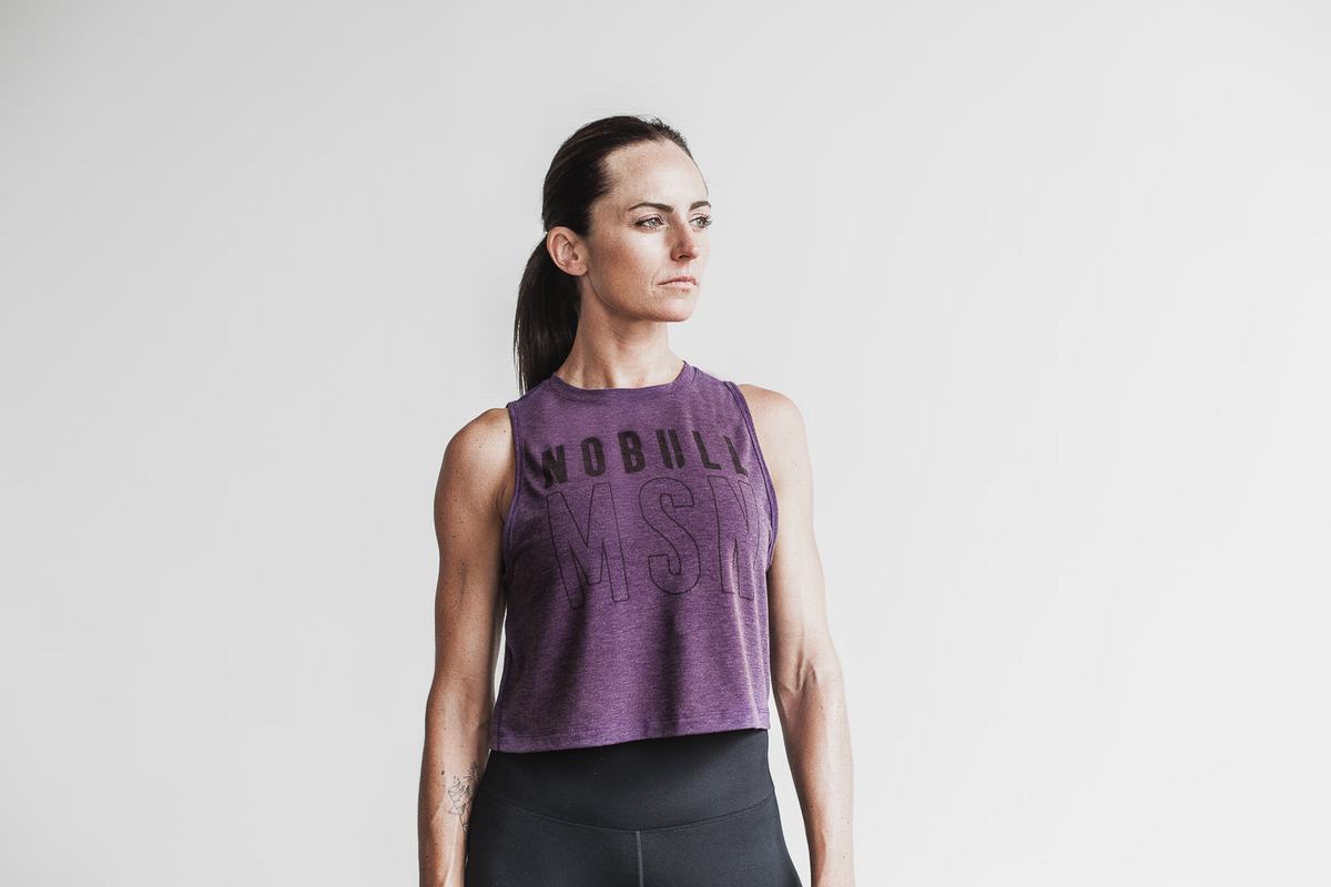 Nobull Muscle Tank (Madison) Linne Dam Lila | BH2901653