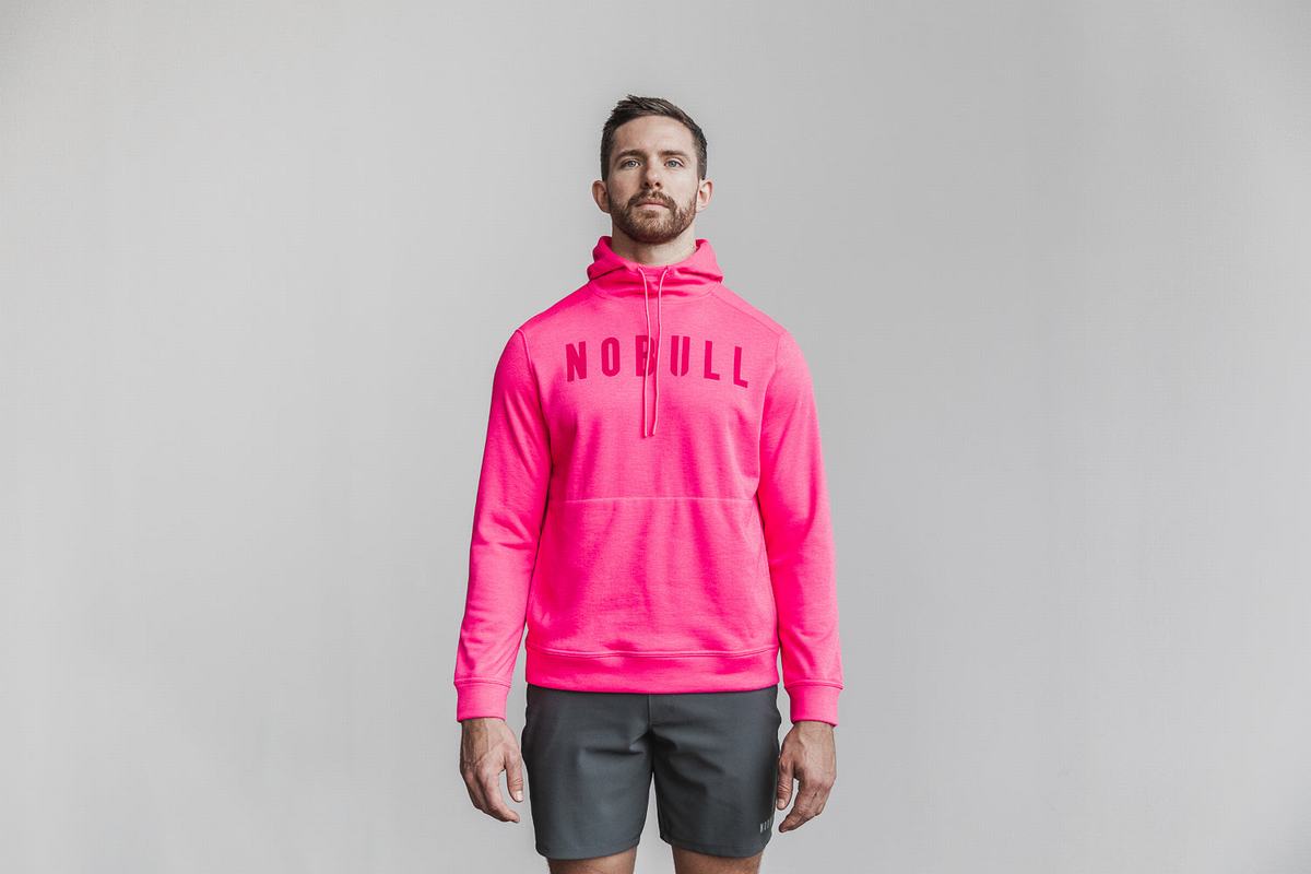 Nobull Neon Huvtröja Herr Rosa | VC0654971