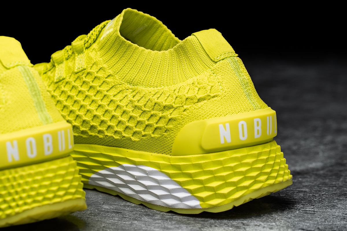 Nobull Neon Knit Runner Löparskor Dam Ljusgröna | TS8321504