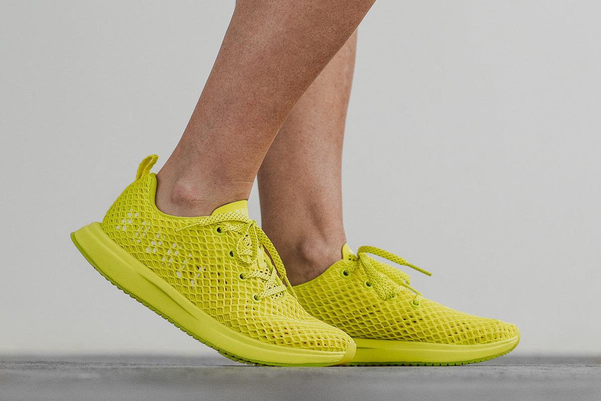 Nobull Neon Mesh Runner Löparskor Dam Ljusgröna | QK5146382