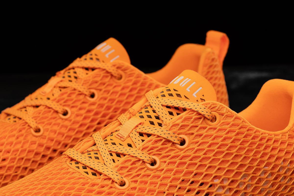 Nobull Neon Mesh Runner Löparskor Dam Orange | QI2378641