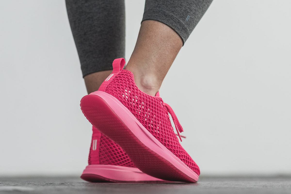 Nobull Neon Mesh Runner Löparskor Dam Rosa | NB0486215