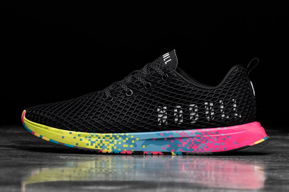 Nobull Neon Mesh Runner Löparskor Dam Svarta | XW8015769