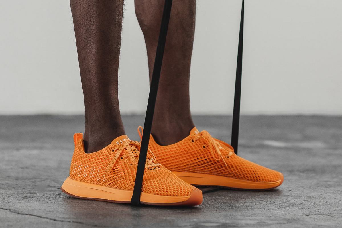 Nobull Neon Mesh Runner Löparskor Herr Orange | KD3425687