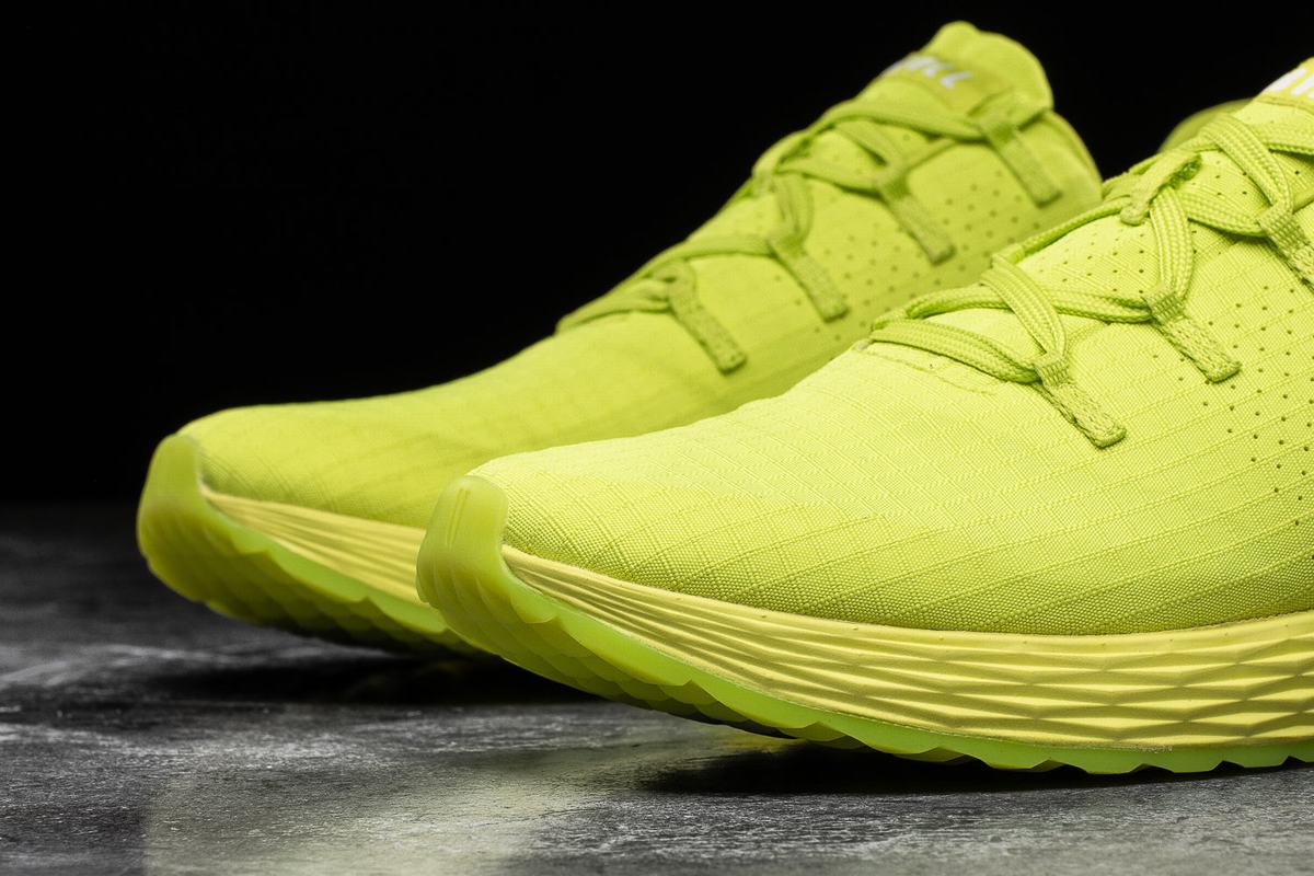 Nobull Neon Ripstop Runner Löparskor Dam Ljusgröna | XZ0532794