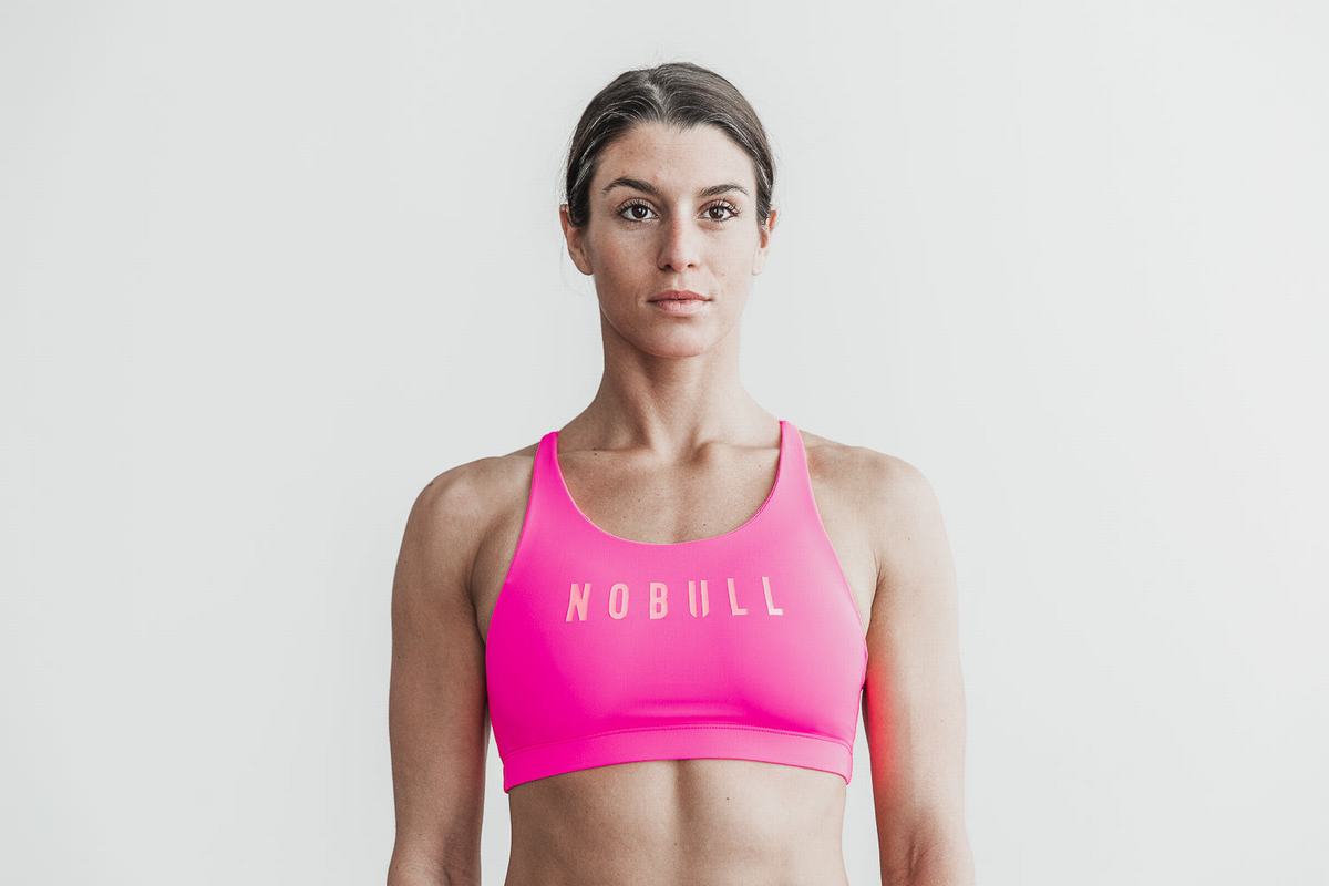 Nobull Neon Swim Top Dam Rosa | SO9648135