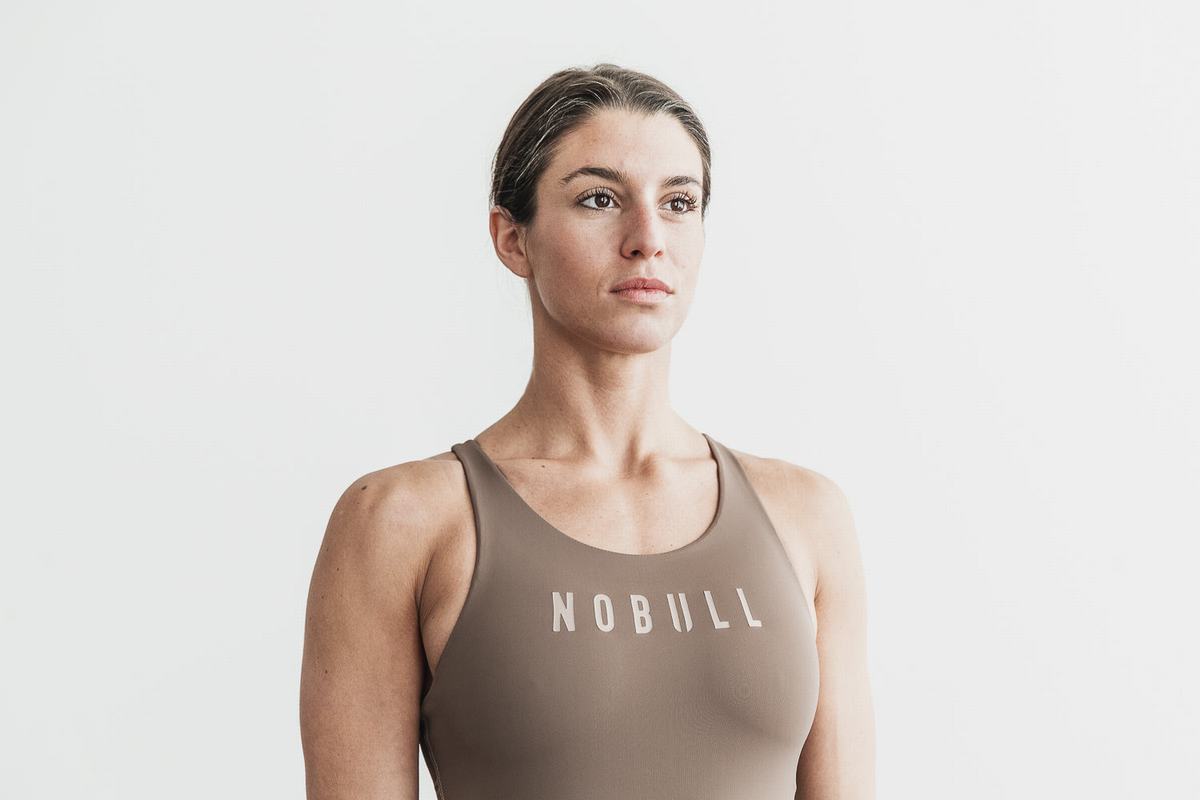 Nobull One Piece Baddräkter Dam Bruna | RY8579201