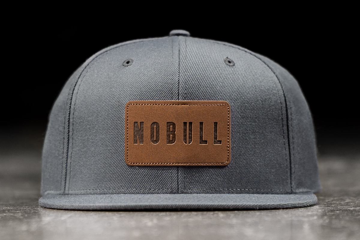 Nobull Platta-Brim Snapback Hatt Dam Grå | ZD9820137