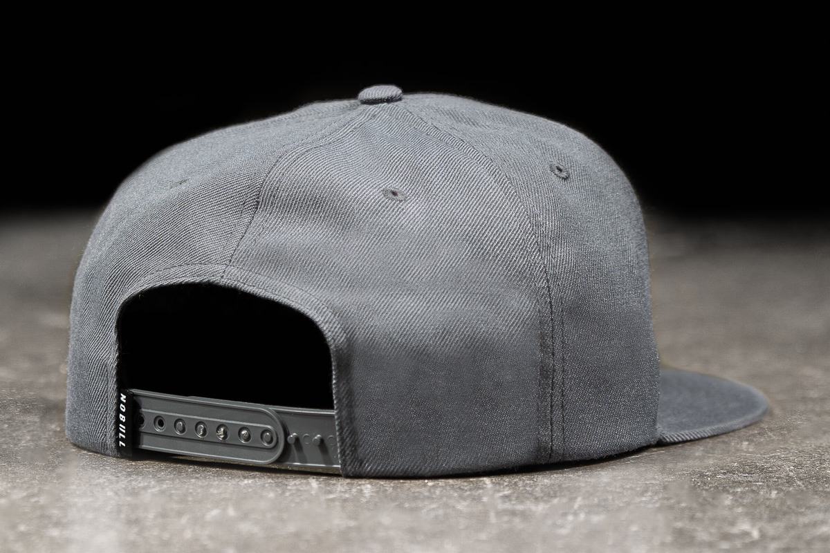 Nobull Platta-Brim Snapback Hatt Dam Grå | ZD9820137