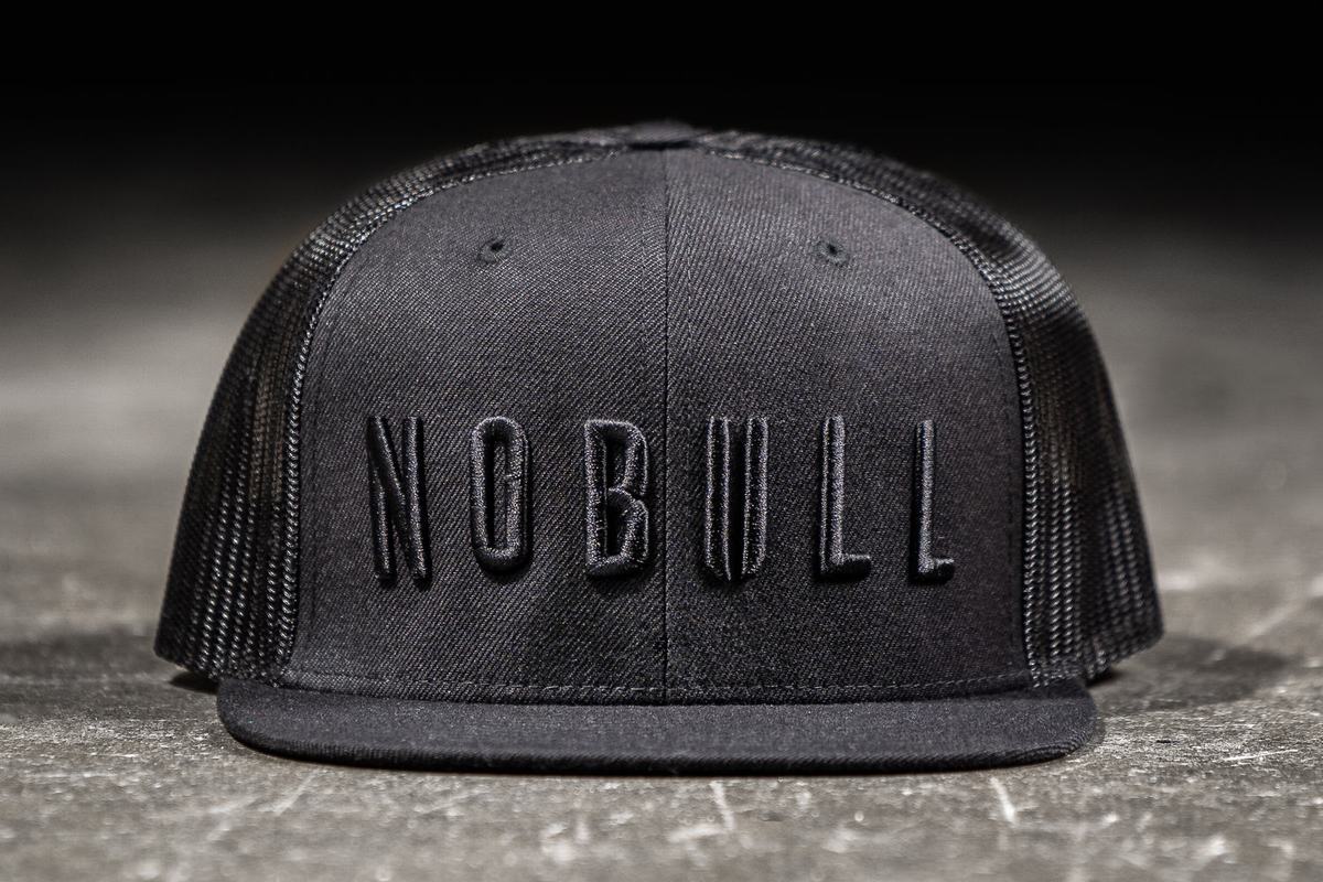 Nobull Platta-Brim Trucker Hatt Dam Svarta | JA6531728