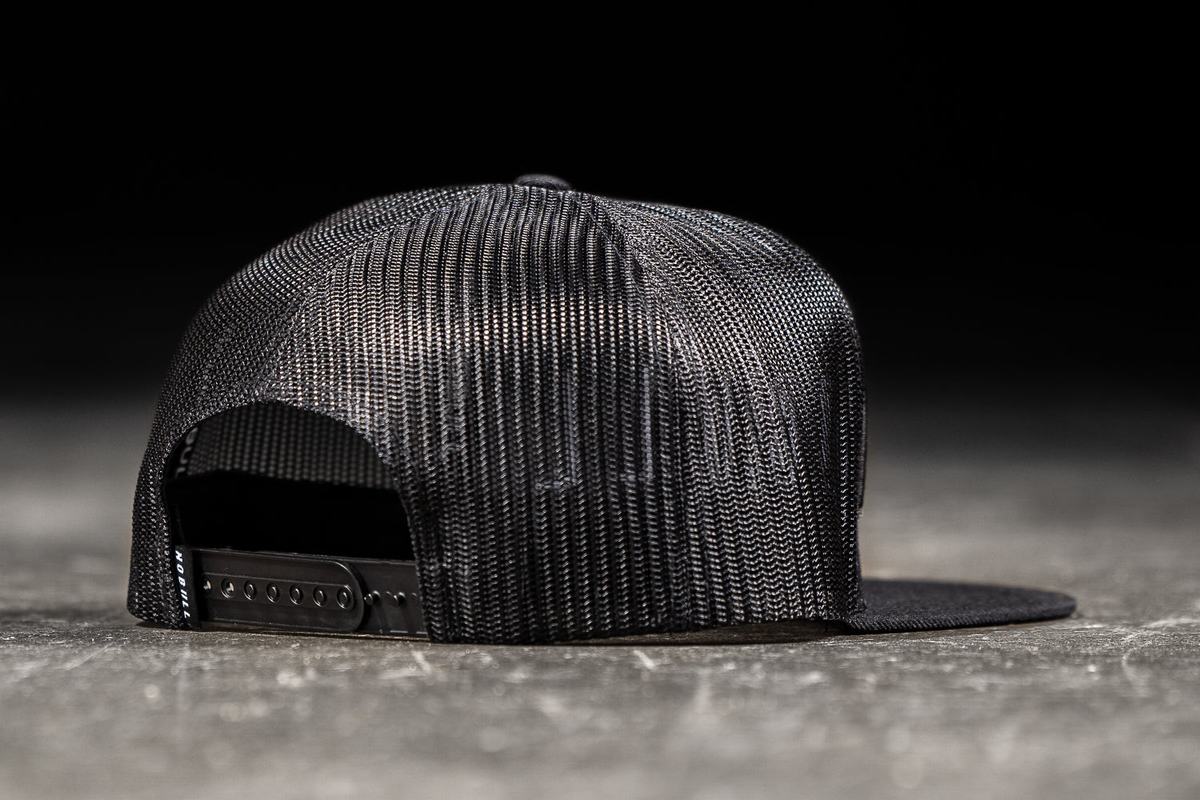 Nobull Platta-Brim Trucker Hatt Herr Svarta | YU5047819