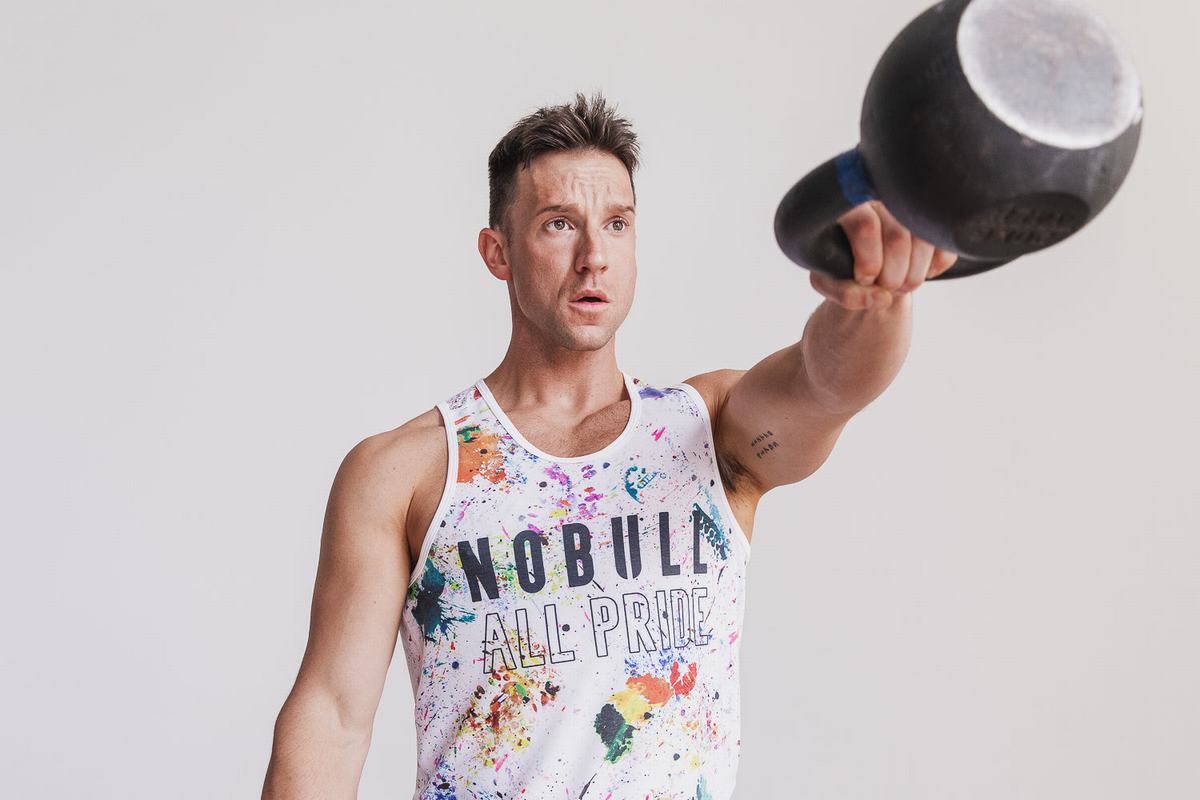 Nobull Pride Art Work Tank Linne Herr Olika Färger | LB1053294