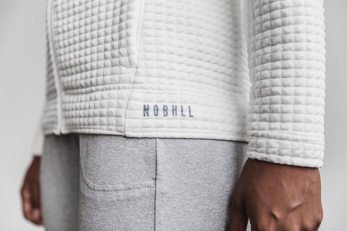 Nobull Quilted Zip-up Jacka Dam Vita | ZH7904231