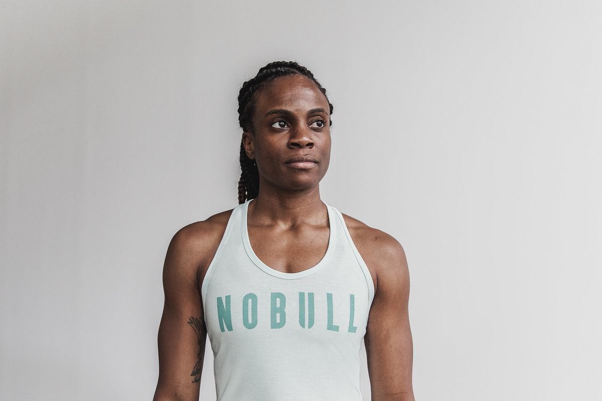 Nobull Racerback Tank Linne Dam Gröna | XF3192487