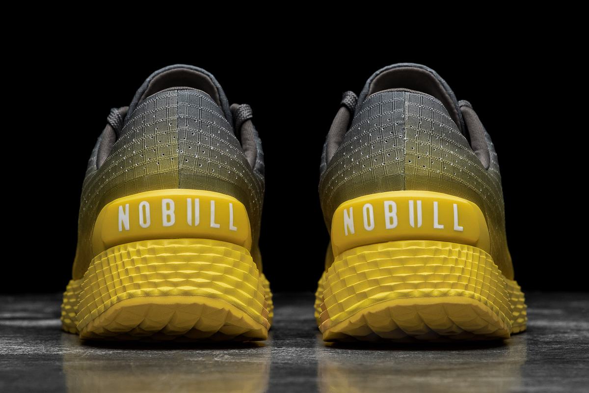 Nobull Ripstop Runner Löparskor Dam Mörkgrå Citron | WG6921583