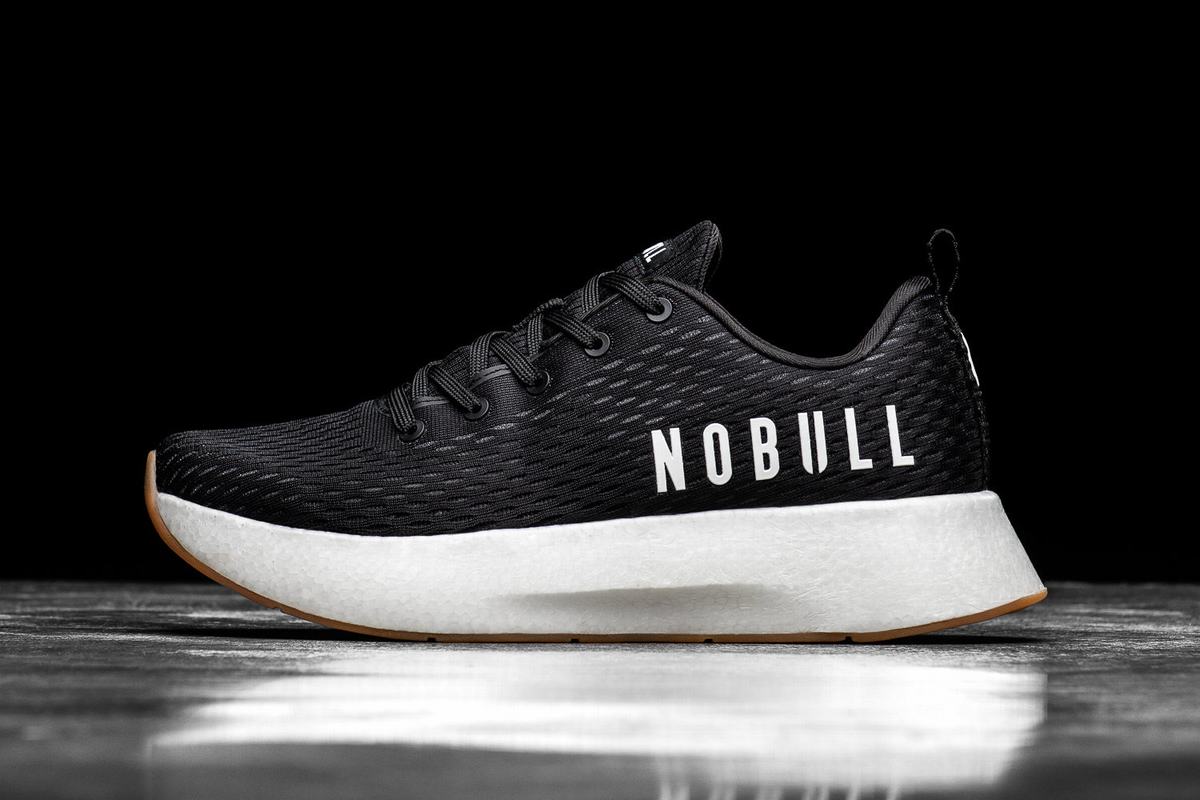 Nobull Runner Löparskor Dam Svarta Vita | WH8142759