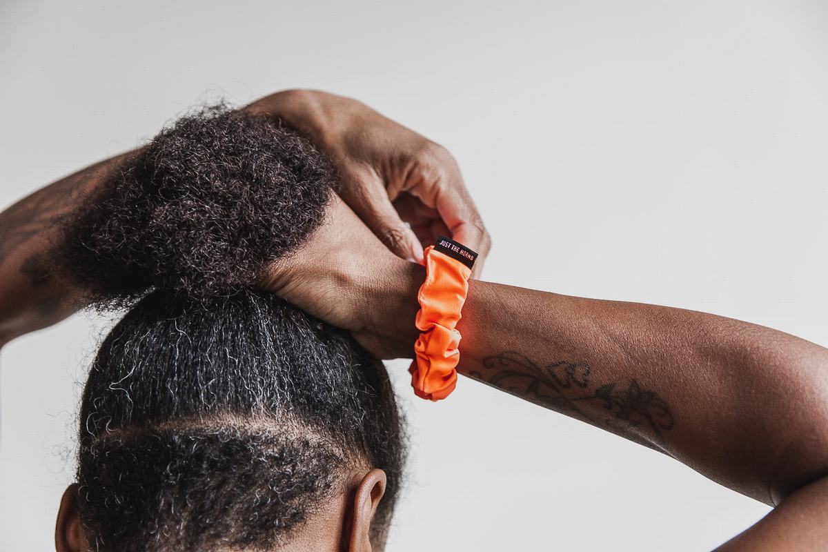 Nobull Scrunchie Neon Scrunchie Dam Orange | AN0147869