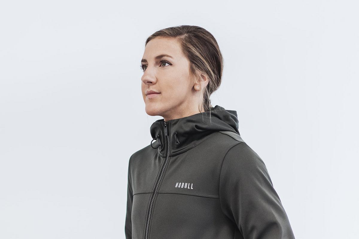 Nobull Softshell Jacka Dam Mörkgrå | JS1359046