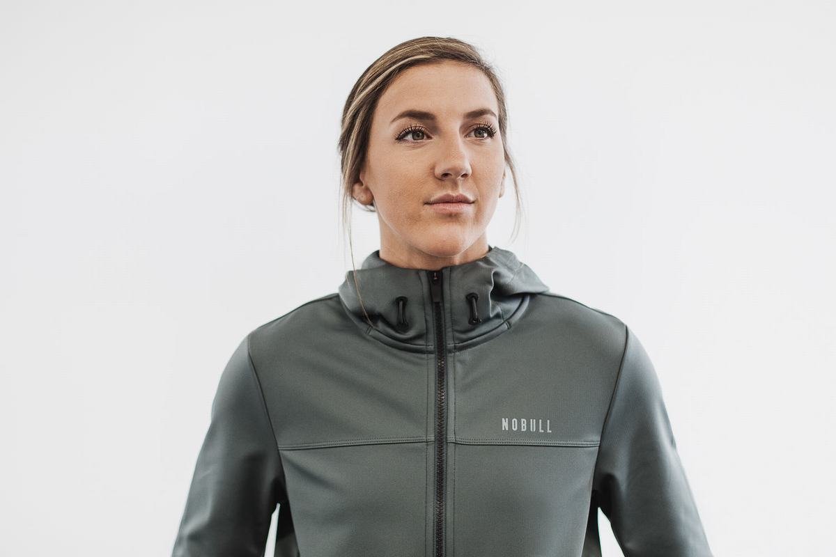 Nobull Softshell Jacka Dam Olivgröna | DT3780495